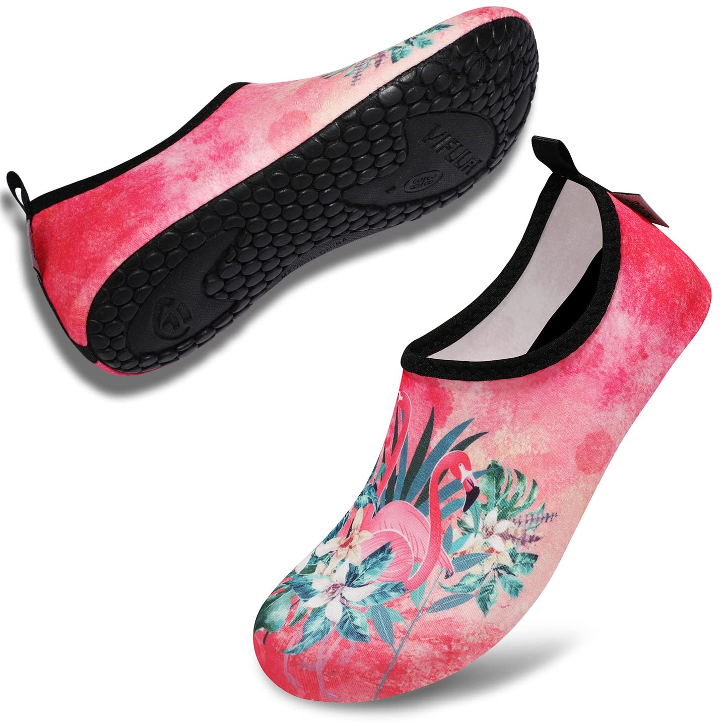 VIFUUR Wassersportschuhe Barfuß Schnelltrocknende Aqua-Yoga-Socken Slip-on für Männer Frauen