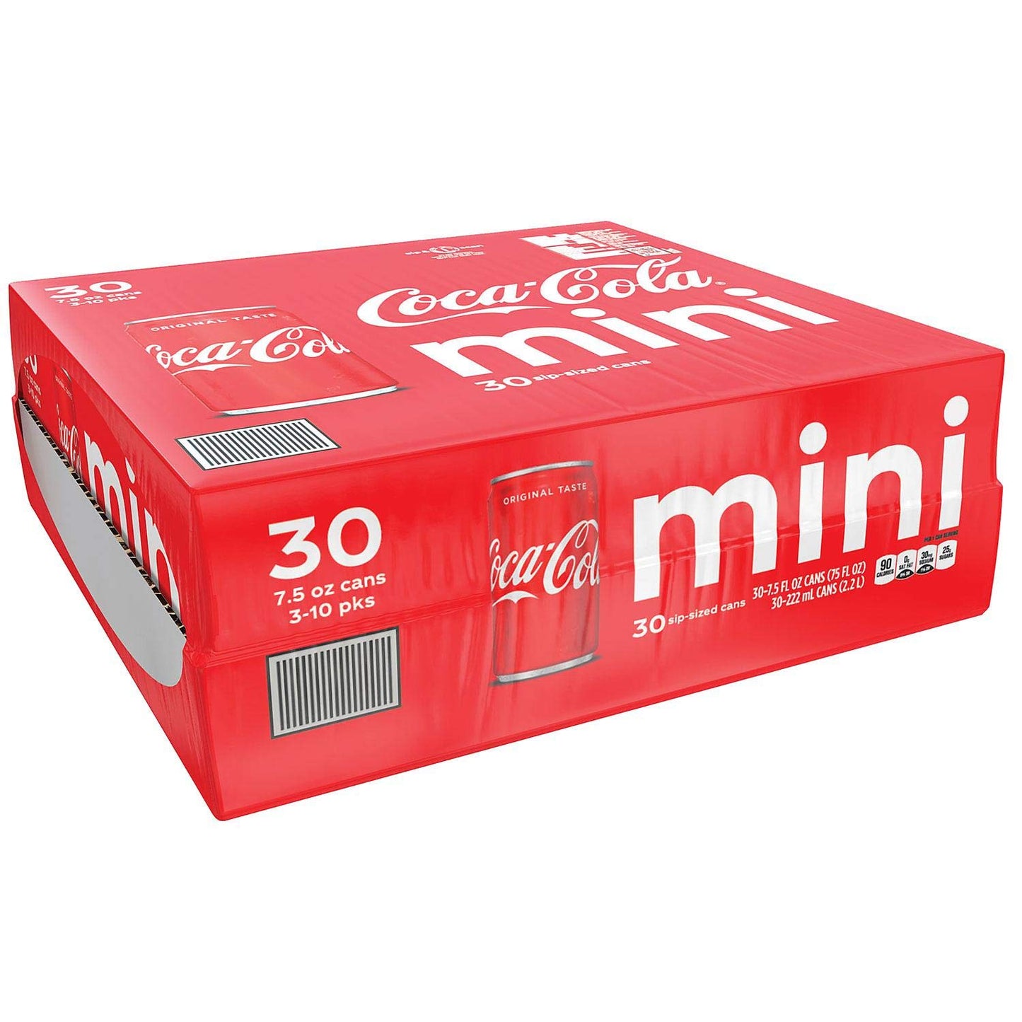 Mini-canette de Coca-Cola 7,5 oz, paquet de 10 