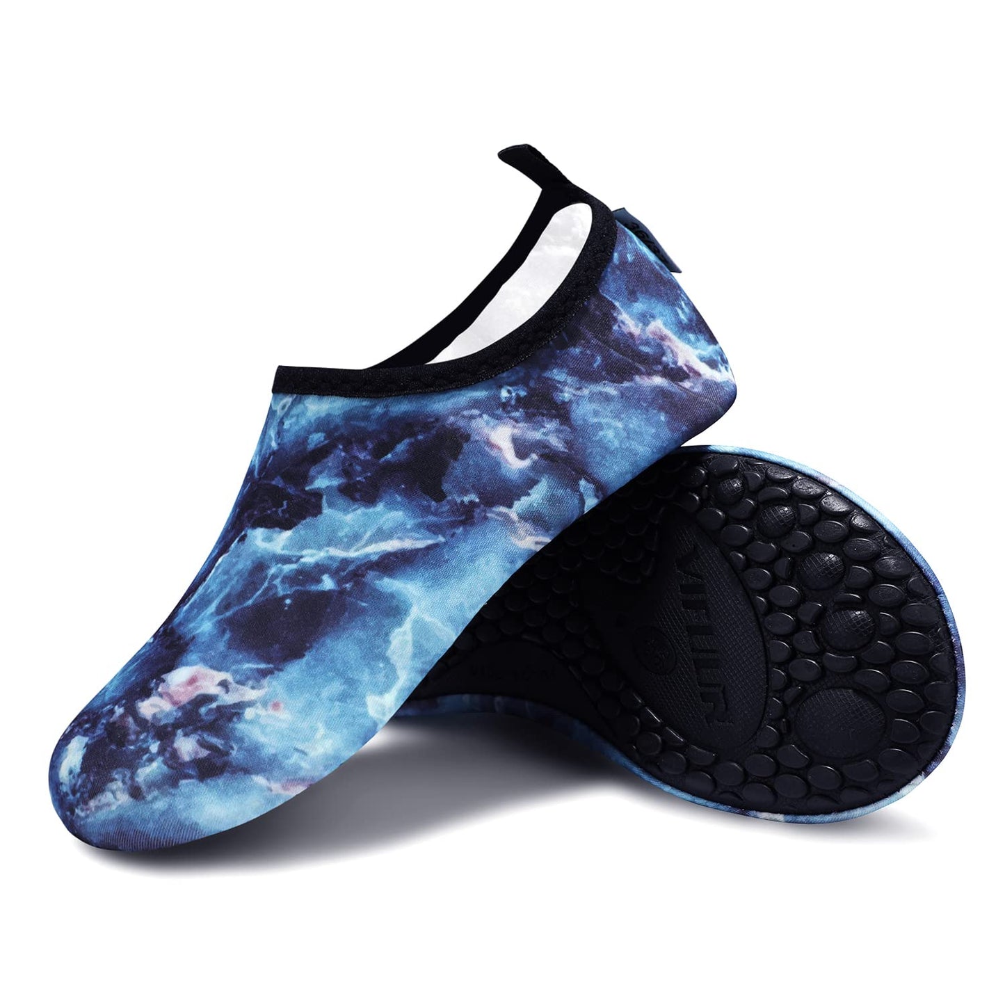 VIFUUR Wassersportschuhe Barfuß Schnelltrocknende Aqua-Yoga-Socken Slip-on für Männer Frauen