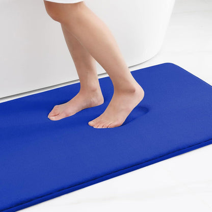 Smiry Memory Foam Bath Mat – Ultra Soft, Absorbent, Non-Slip Rug for Bathroom