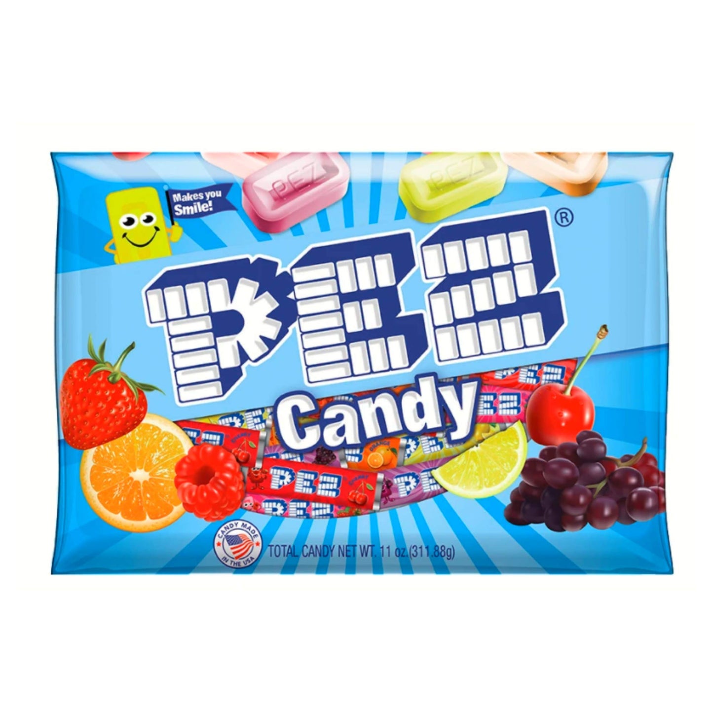 PEZ Candy Nachfüllrollen, 11 oz Mischbeutel (ca. 35 volle Rollen in jedem Beutel) 