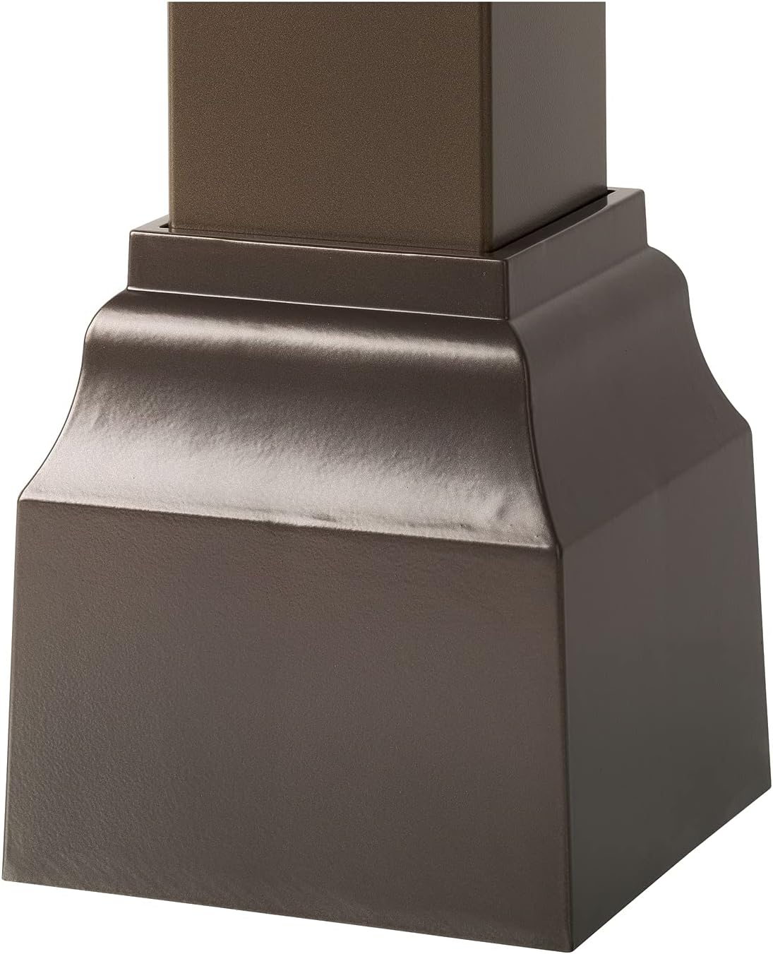 Whitehall Cascade Bronze Mailbox Post Base Cuff