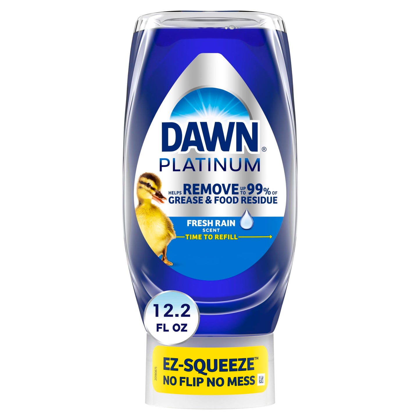 Dawn Platinum Dish Soap Liquid, Dishwashing Liquid, Grease Removal + Sponge Bundle