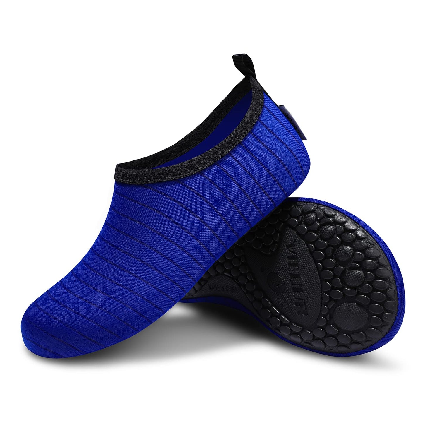 VIFUUR Wassersportschuhe Barfuß Schnelltrocknende Aqua-Yoga-Socken Slip-on für Männer Frauen