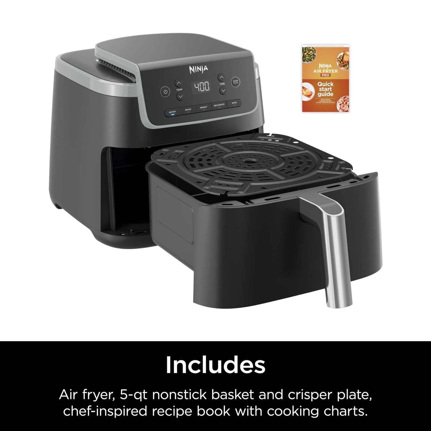 Ninja Air Fryer Pro 4-in-1 – Air Fry, Roast, Reheat, Dehydrate – AF141