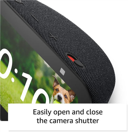 Amazon Echo Show 5 (newest model), Smart display with 2x the bass and clearer sound, Glacier White