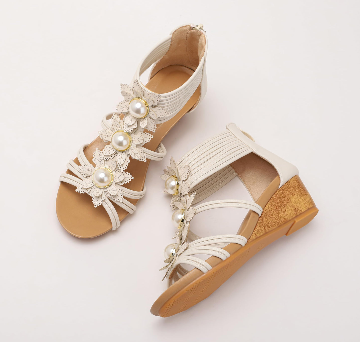 Wedge Sandals for Women Dressy Casual Summer Cute Comfy Wedges Heels Beach Sandal