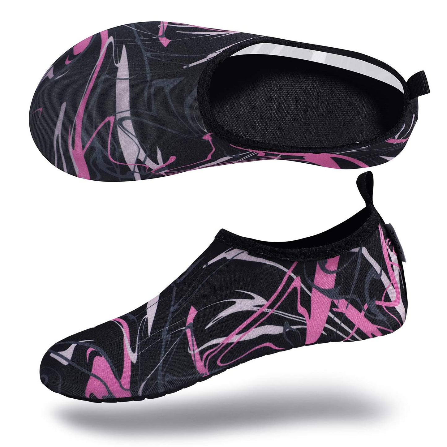 VIFUUR Wassersportschuhe Barfuß Schnelltrocknende Aqua-Yoga-Socken Slip-on für Männer Frauen