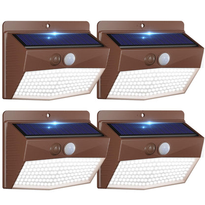 2-Pack Solar Security Lights – Motion Sensor, Waterproof