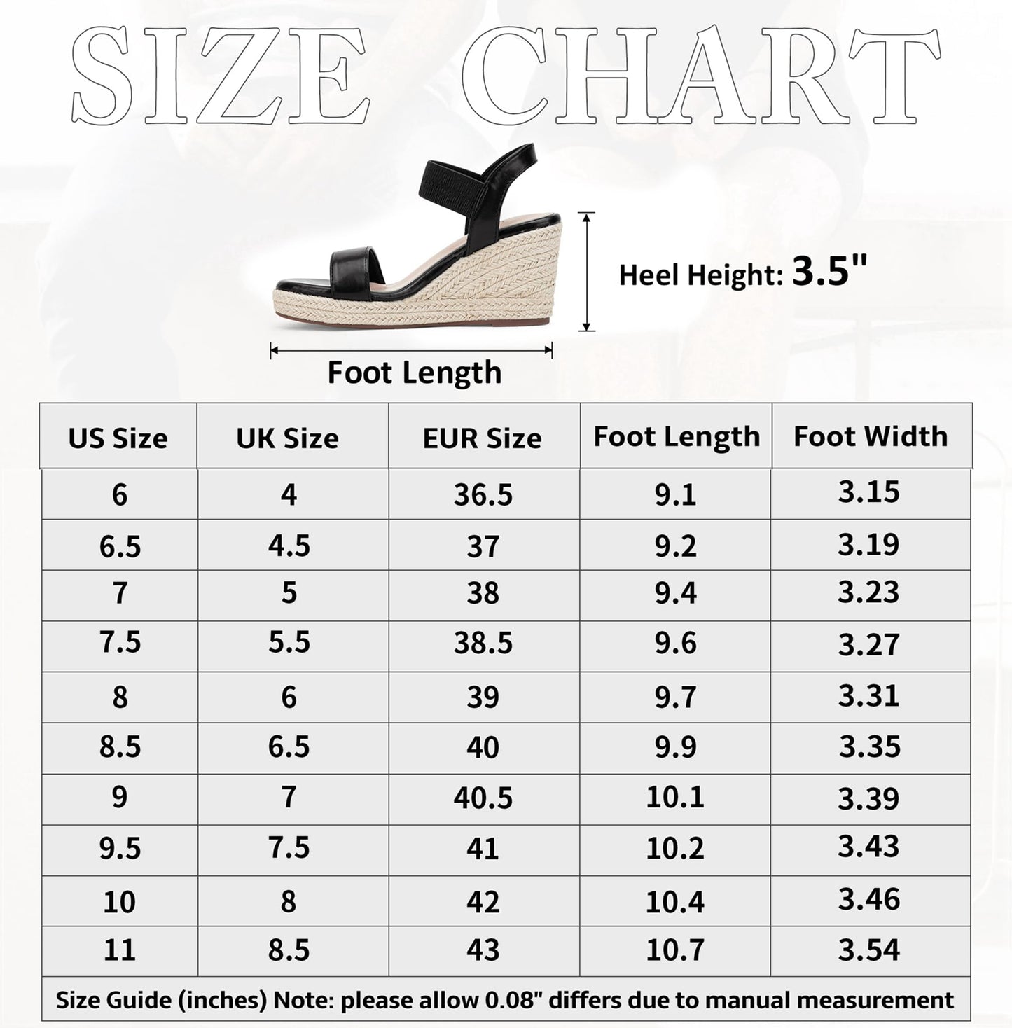 Vepose Women's 881 Wedge Sandals Elastic Ankle Strap Espadrilles Platform Open Toe High Heel Stretch Textile Bridal Shoes