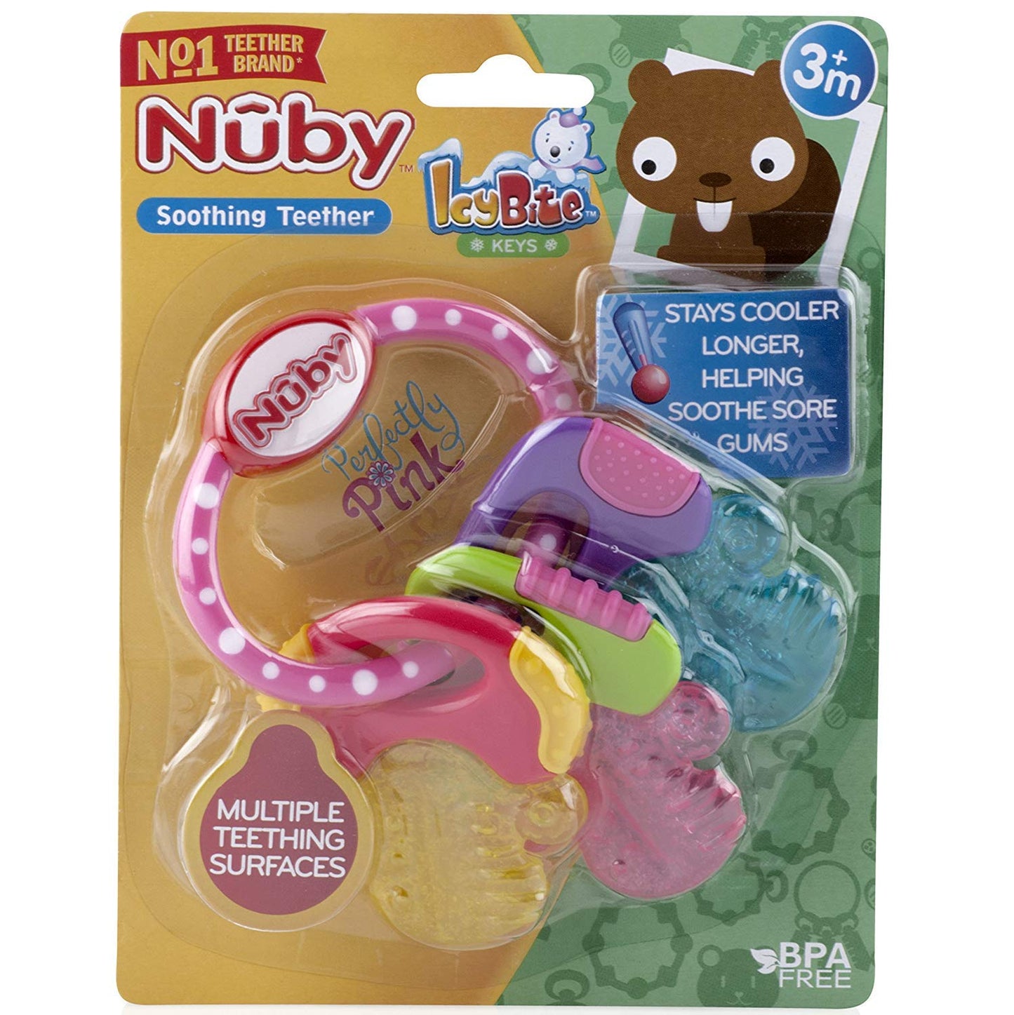 Nuby Ice Gel Teether Keys