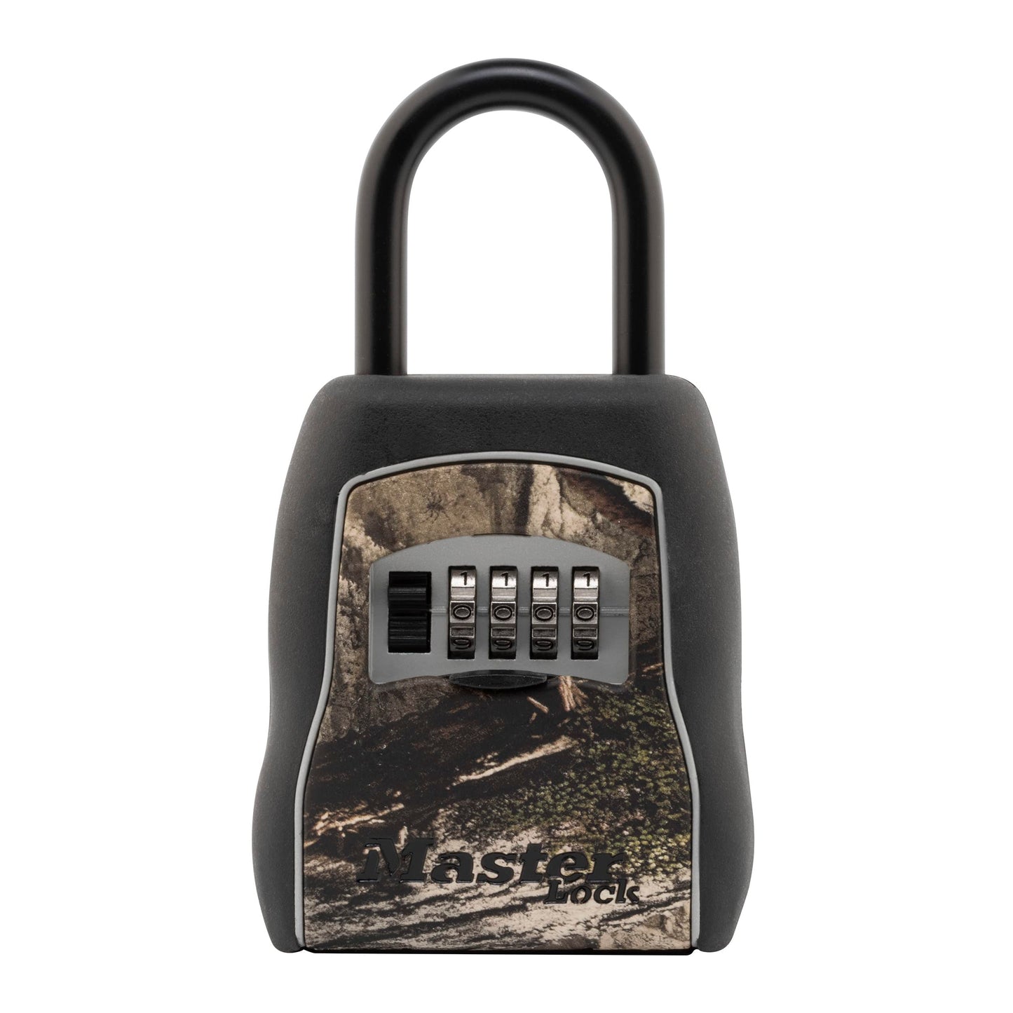 Master Lock Key Lock Box, Outdoor Lock Box for House Keys, Key Safe with Combination Lock, 5 Key Capacity, 5400EC, Black