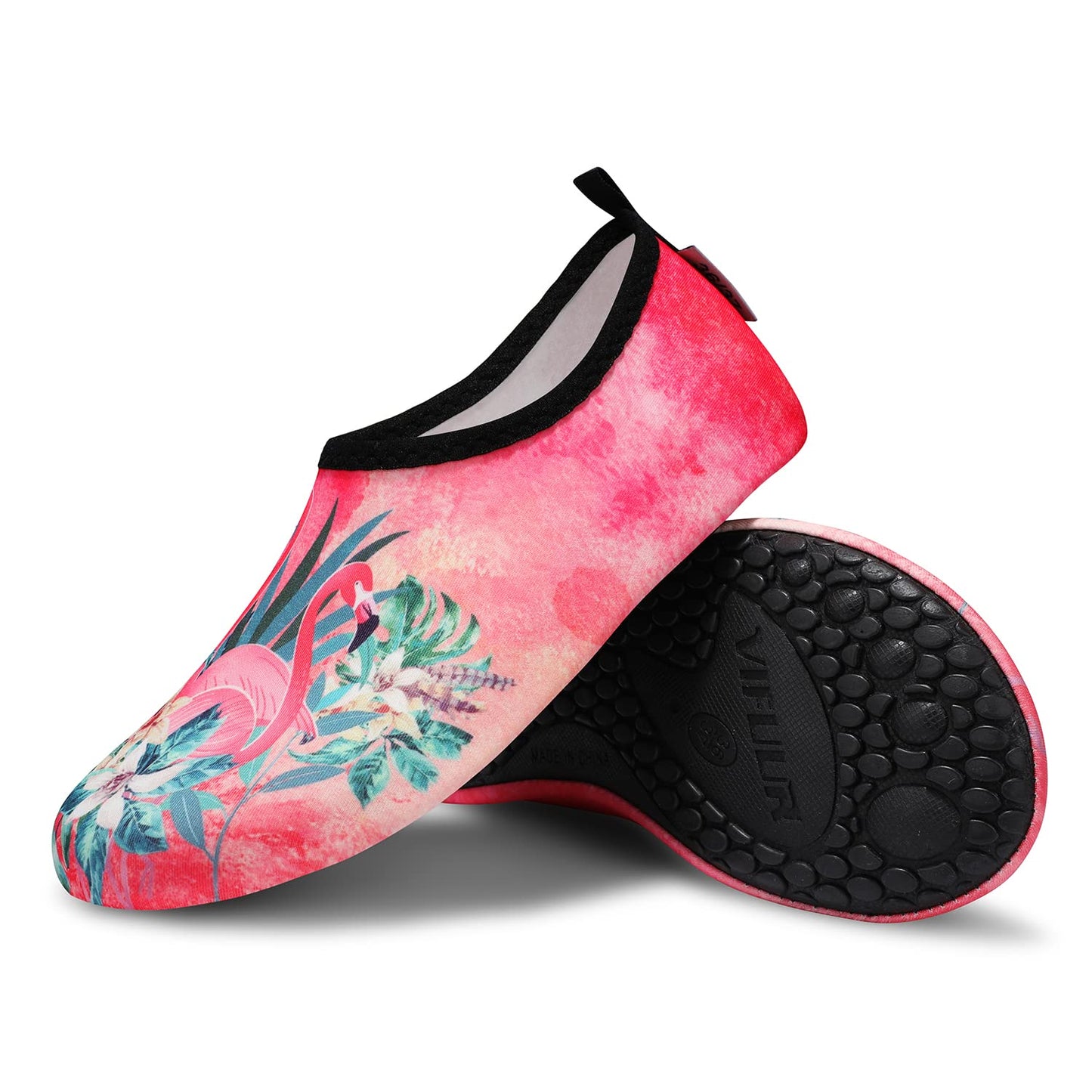 VIFUUR Wassersportschuhe Barfuß Schnelltrocknende Aqua-Yoga-Socken Slip-on für Männer Frauen