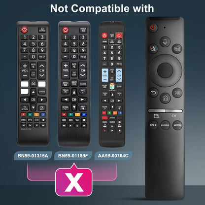 Universal Rechargeable Voice Remote for Samsung, LG & VIZIO Smart TVs