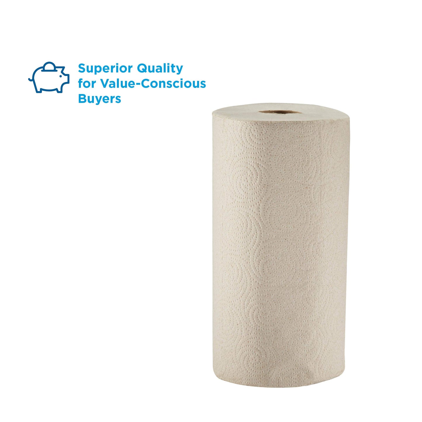 Georgia-Pacific Blue Select 2-Ply Perforated Paper Towel Rolls, 27385, 85 Sheets Per Roll, 30 Rolls Per Case