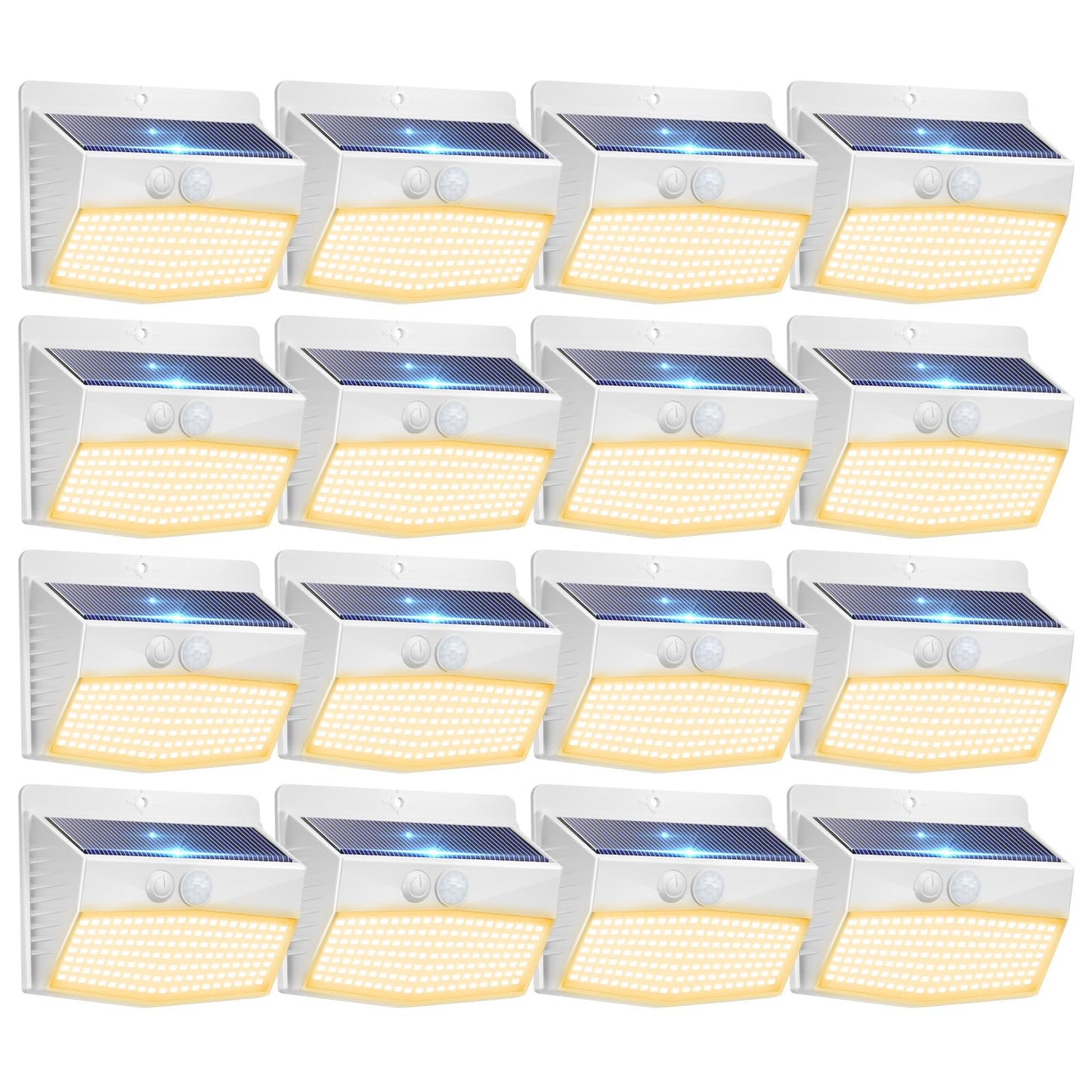 2-Pack Solar Security Lights – Motion Sensor, Waterproof