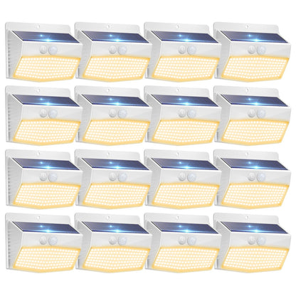 2-Pack Solar Security Lights – Motion Sensor, Waterproof