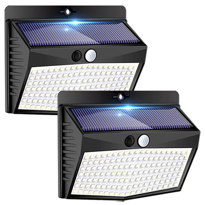 2-Pack Solar Security Lights – Motion Sensor, Waterproof
