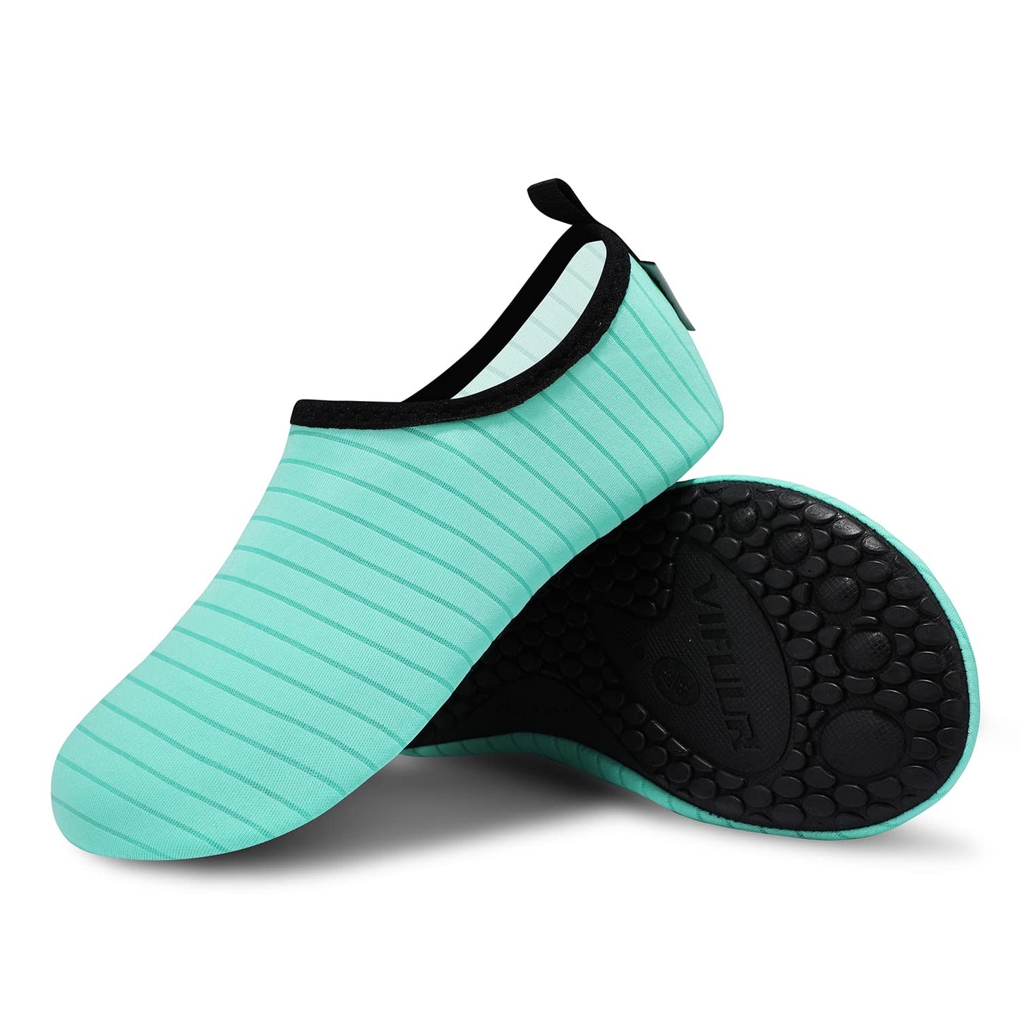 VIFUUR Water Sports Shoes Barefoot Quick-Dry Aqua Yoga Socks Slip-on for Men Women