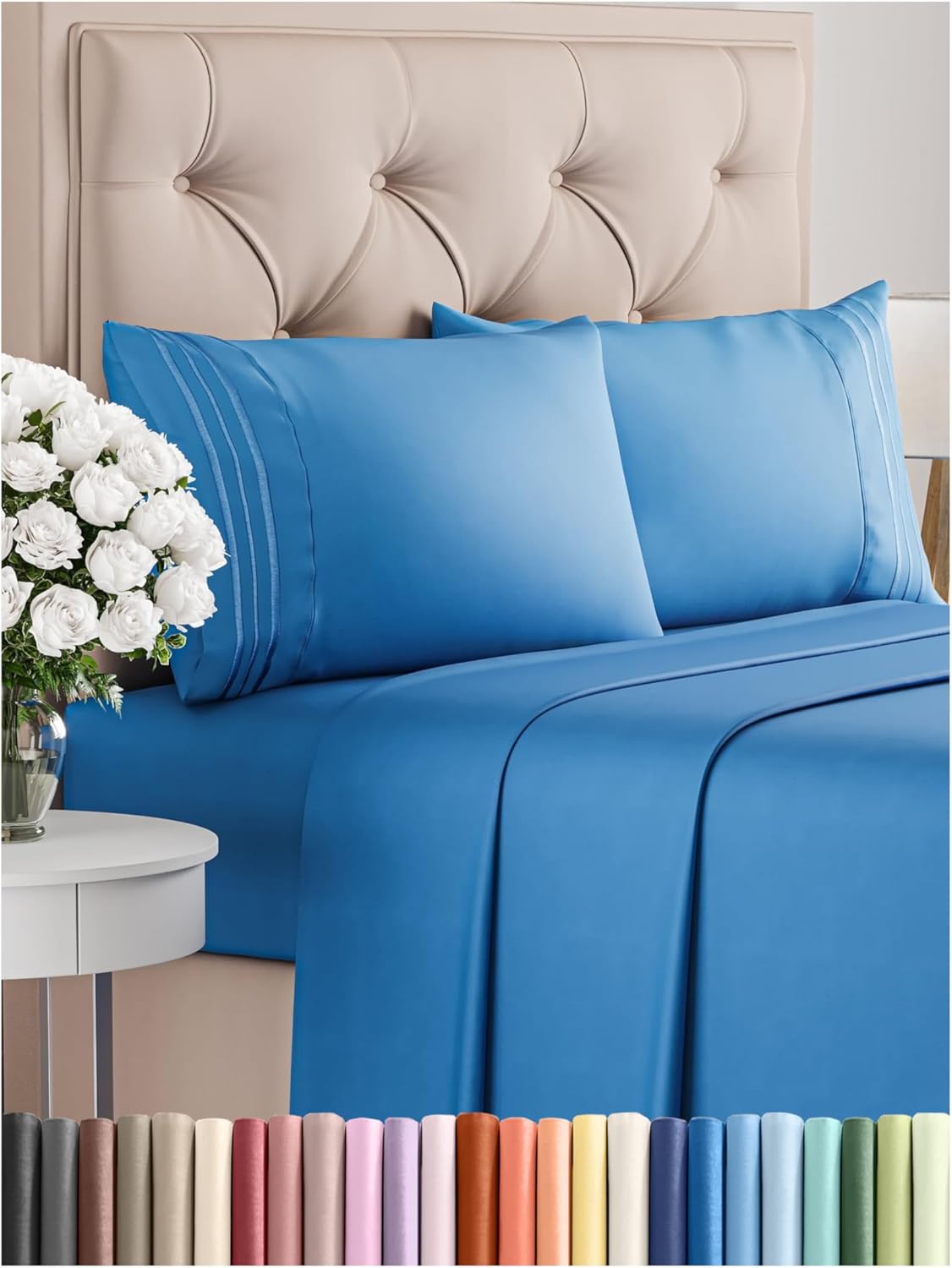 Luxury 4-Piece Cooling Sheet Set
