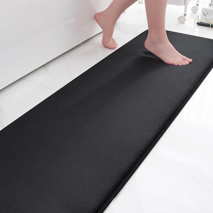 Smiry Memory Foam Bath Mat – Ultra Soft, Absorbent, Non-Slip Rug for Bathroom