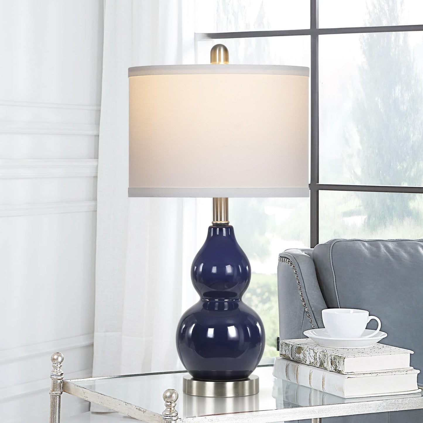 Rinweey Modern Ceramic Table Lamps