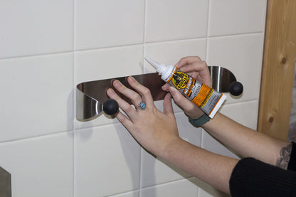 Gorilla Max Strength Construction Adhesive, Clear Glue, Squeeze Tube - Gap Filling and Waterproof