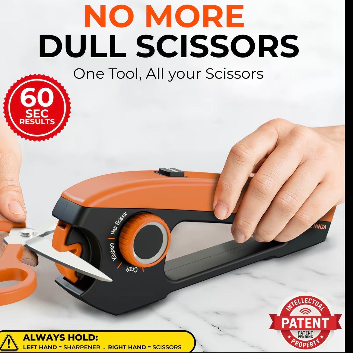 4-in-1 Scissor Sharpener