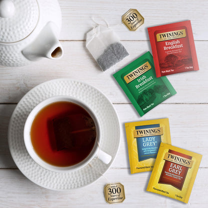 Twinings Tea Sampler Variety Pack by Blue Ribbon – 88 Count, 44 Unique Flavors