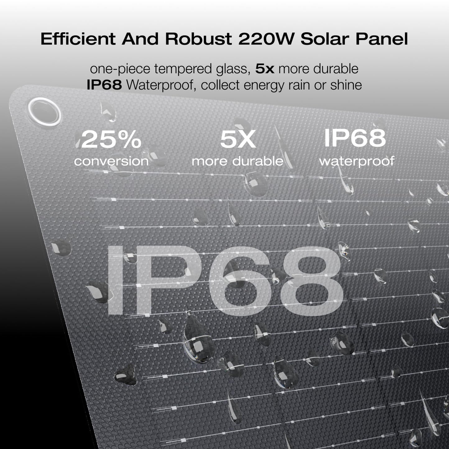 Générateur solaire EF ECOFLOW DELTA 2 Max 2048Wh avec panneau solaire 400W, batterie LFP, centrale électrique portable jusqu'à 3400W de sortie CA, charge rapide 0-80% en 43 minutes, générateur solaire pour camping, camping-car 