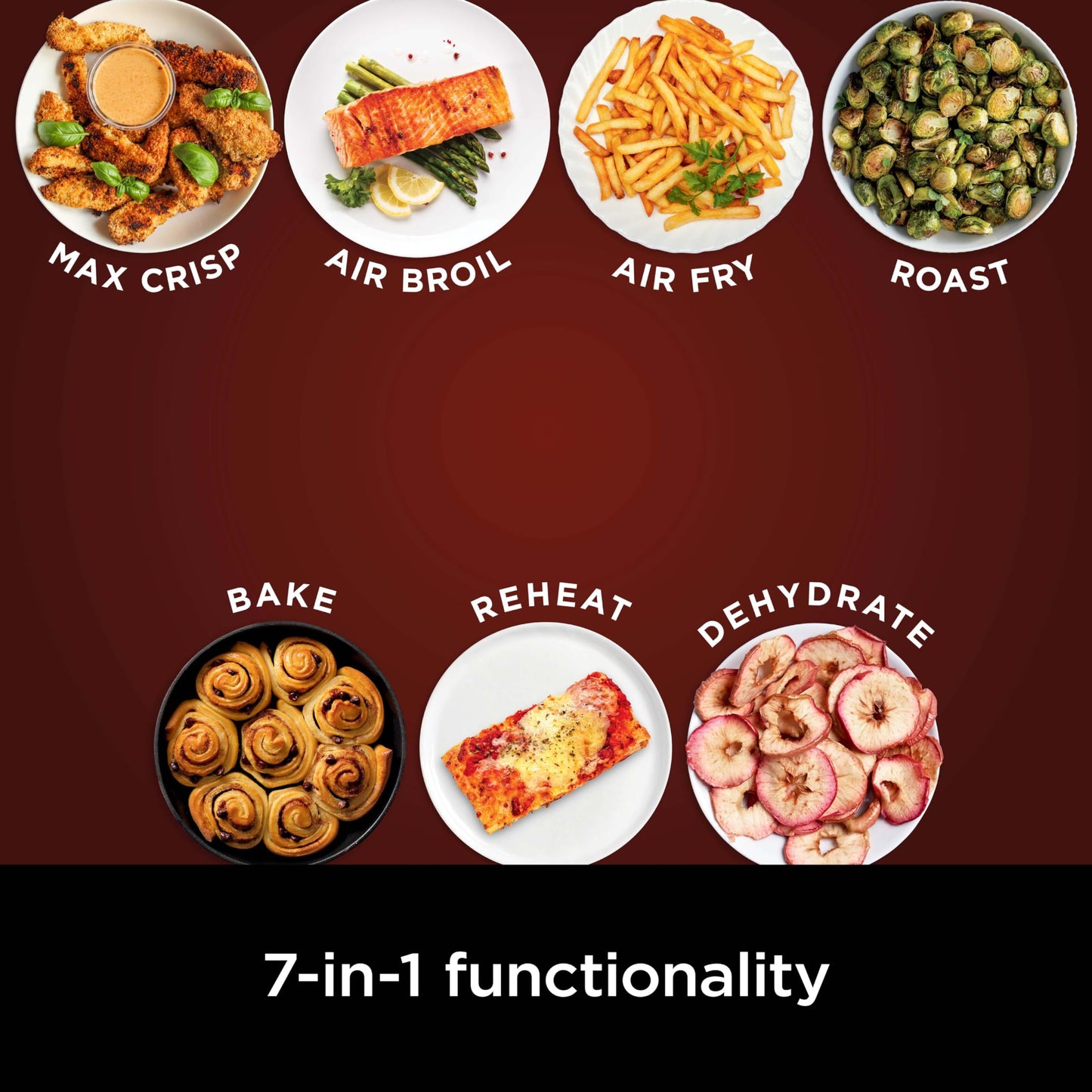 Ninja Air Fryer Pro 4-in-1 – Air Fry, Roast, Reheat, Dehydrate – AF141