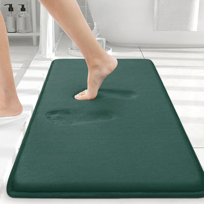 Smiry Memory Foam Bath Mat – Ultra Soft, Absorbent, Non-Slip Rug for Bathroom