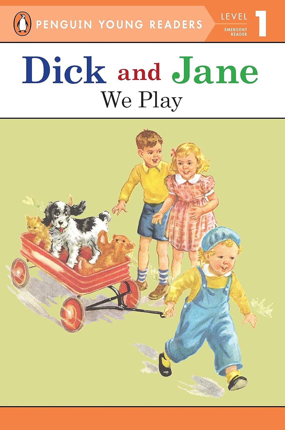 Dick und Jane Level 1 Readers - Kompletter Satz von 6 Kinderbüchern für 3-5 Jahre 