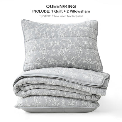 Multiple Colors & Sizes (Twin, Full/Queen, King) – Lightweight 3-Piece Microfiber Bedding