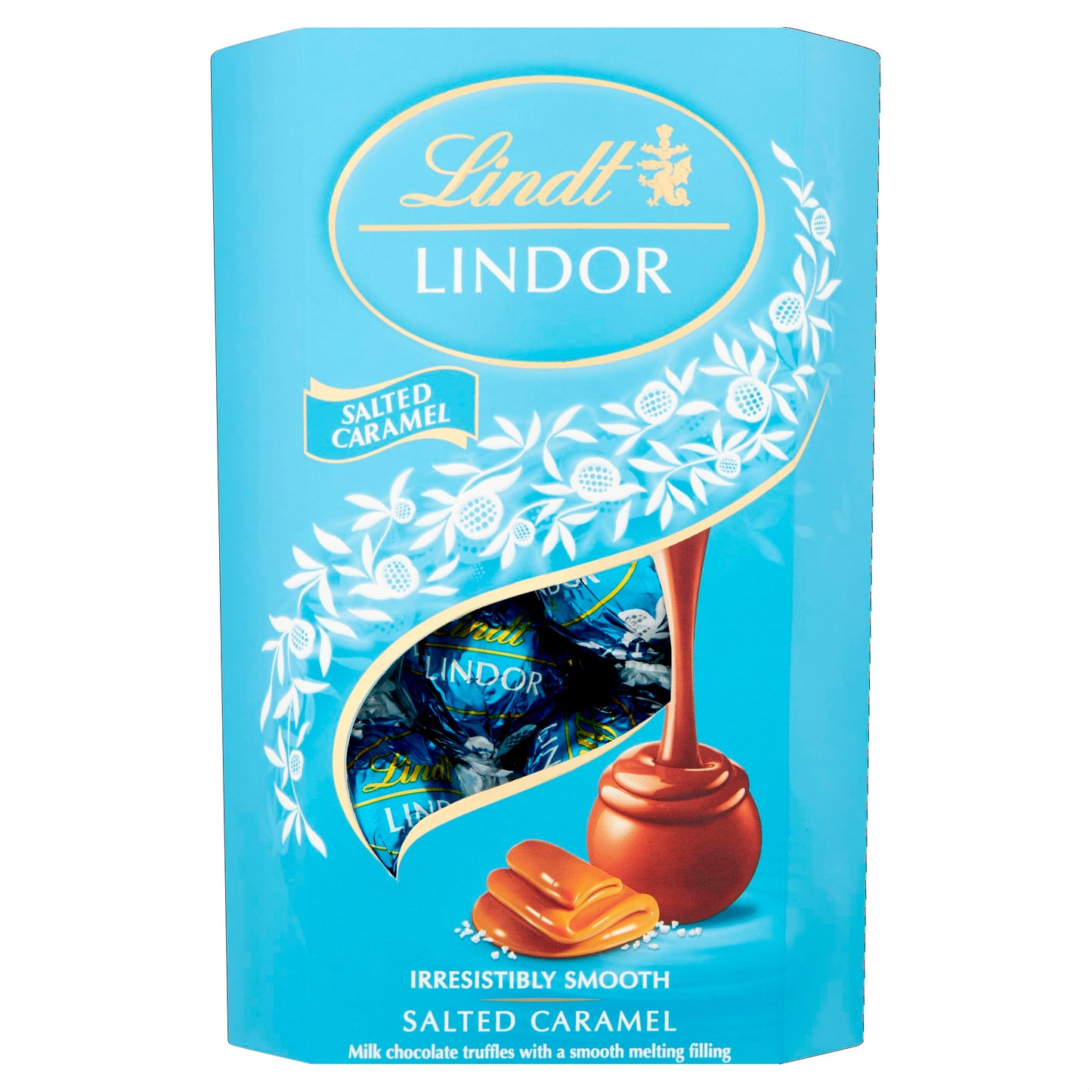 Lindt LINDOR Milchschokoladen-Bonbon-Trüffel, Milchschokolade mit zartschmelzender Trüffelfüllung, 25,4 oz., 60 Stück 