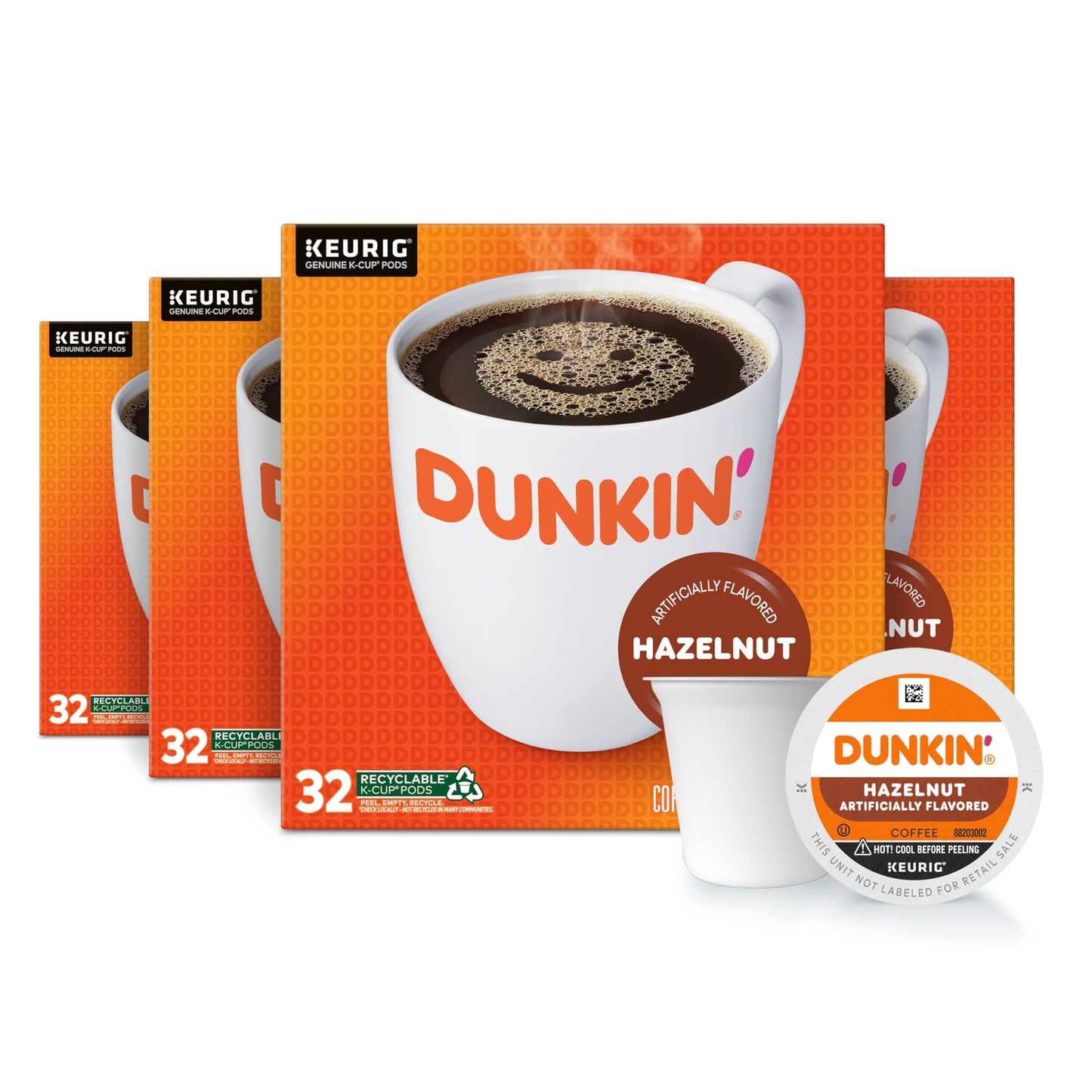 Dunkin‘ Bestseller-Kaffee-Vielfaltspaket, 60 Keurig K-Cup-Pads 