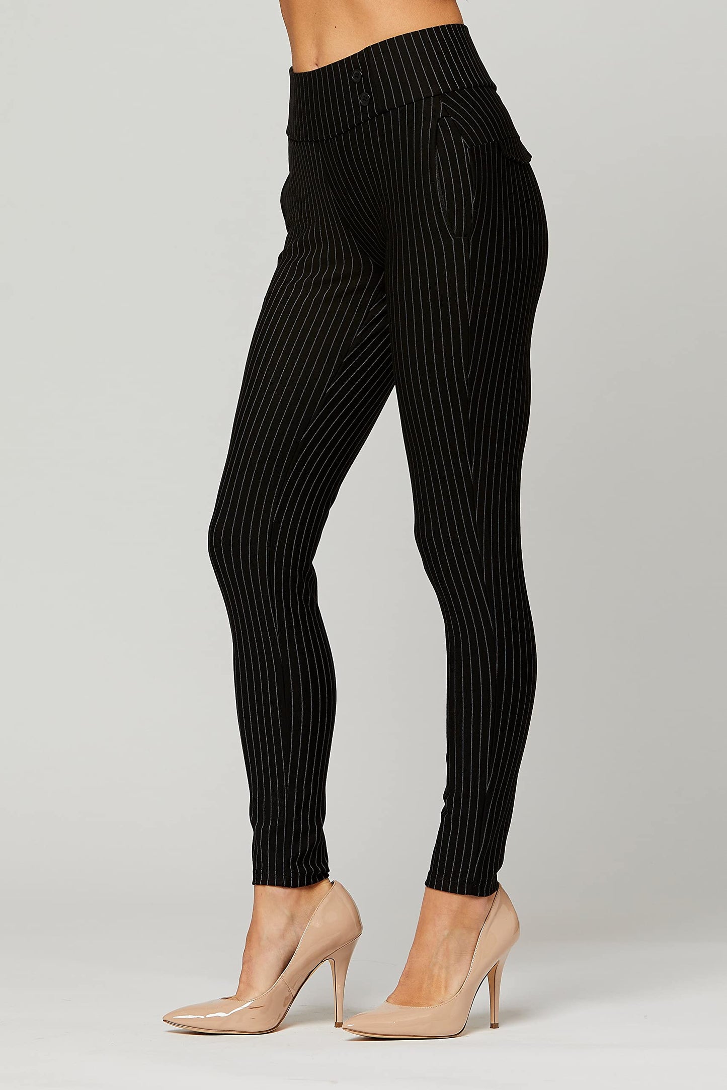 Pantalon habillé Conceited pour femme - Extensible - Contrôle du ventre - Confort toute la journée - Pantalon pour femme en taille standard et grande