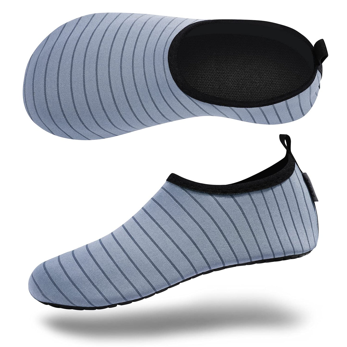 VIFUUR Water Sports Shoes Barefoot Quick-Dry Aqua Yoga Socks Slip-on for Men Women