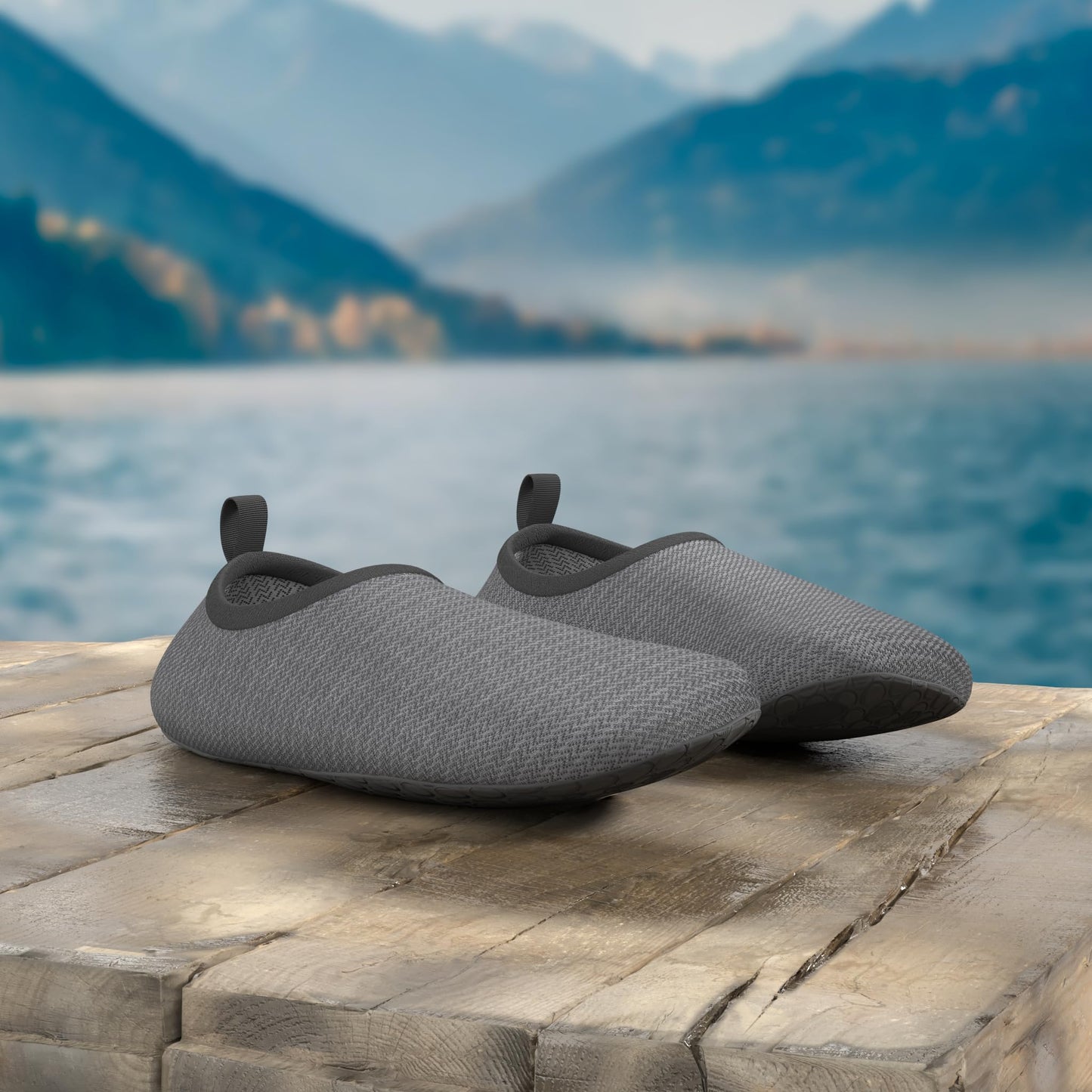 VIFUUR Wassersportschuhe Barfuß Schnelltrocknende Aqua-Yoga-Socken Slip-on für Männer Frauen