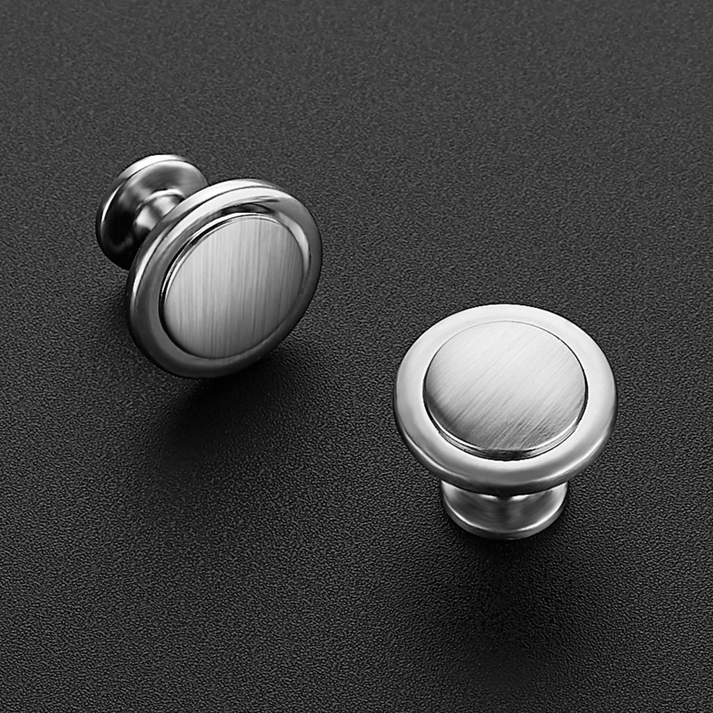 Ravinte 35 Pack 1-1/4 inch Kitchen Cabinet Knobs Drawer Knobs Dresser Knobs Matte Black Zinc Knobs Drawer Pulls Door Knobs Dresser Drawer Handles Knobs for Dresser Drawers