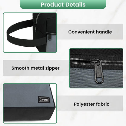 Travel Toiletry Bag – Medium Skincare & Accessories Organizer Pouch