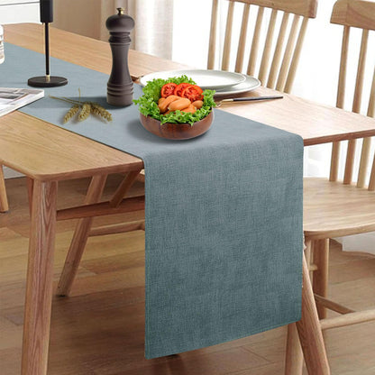 Wipeable Table Runner – Thick Farmhouse-Style Runner for Kitchen, Bedroom, Living Room, Indoor & Outdoor Use