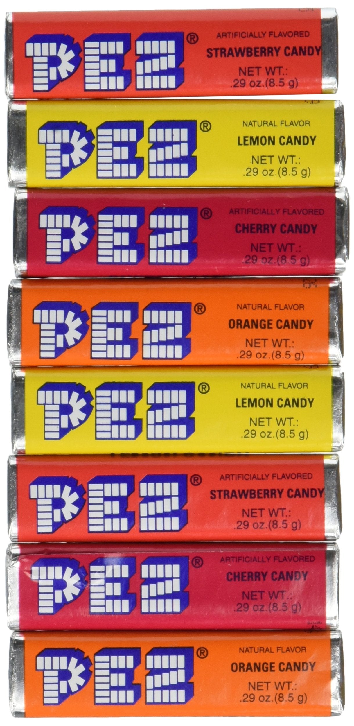 Pez Candy Refill 8Pk Assorted Fruit, 2.31 oz