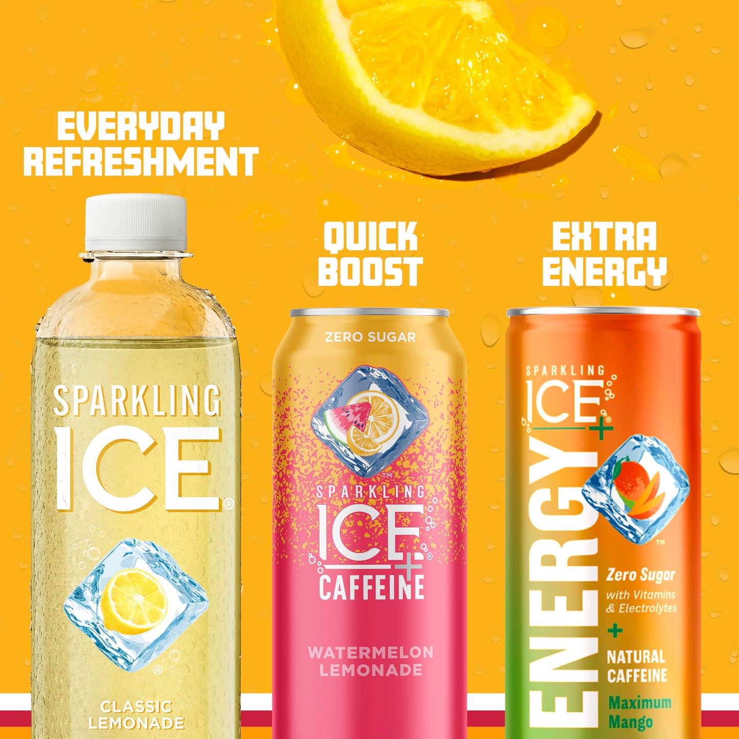 Sparkling Ice, eau pétillante à la cerise noire, eau aromatisée sans sucre, avec vitamines et antioxydants, boisson à faible teneur en calories, bouteilles de 17 fl oz (paquet de 12) 