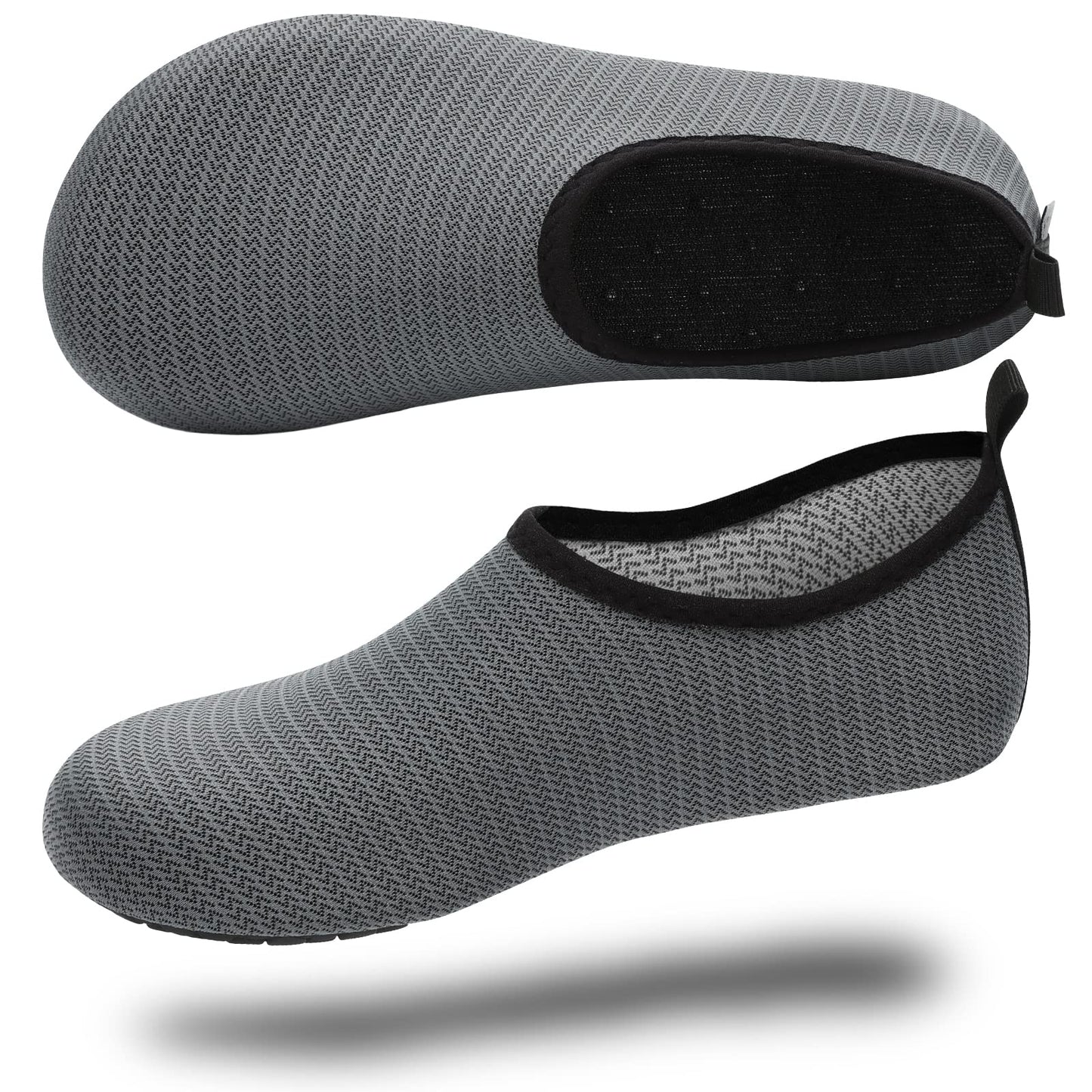 VIFUUR Water Sports Shoes Barefoot Quick-Dry Aqua Yoga Socks Slip-on for Men Women