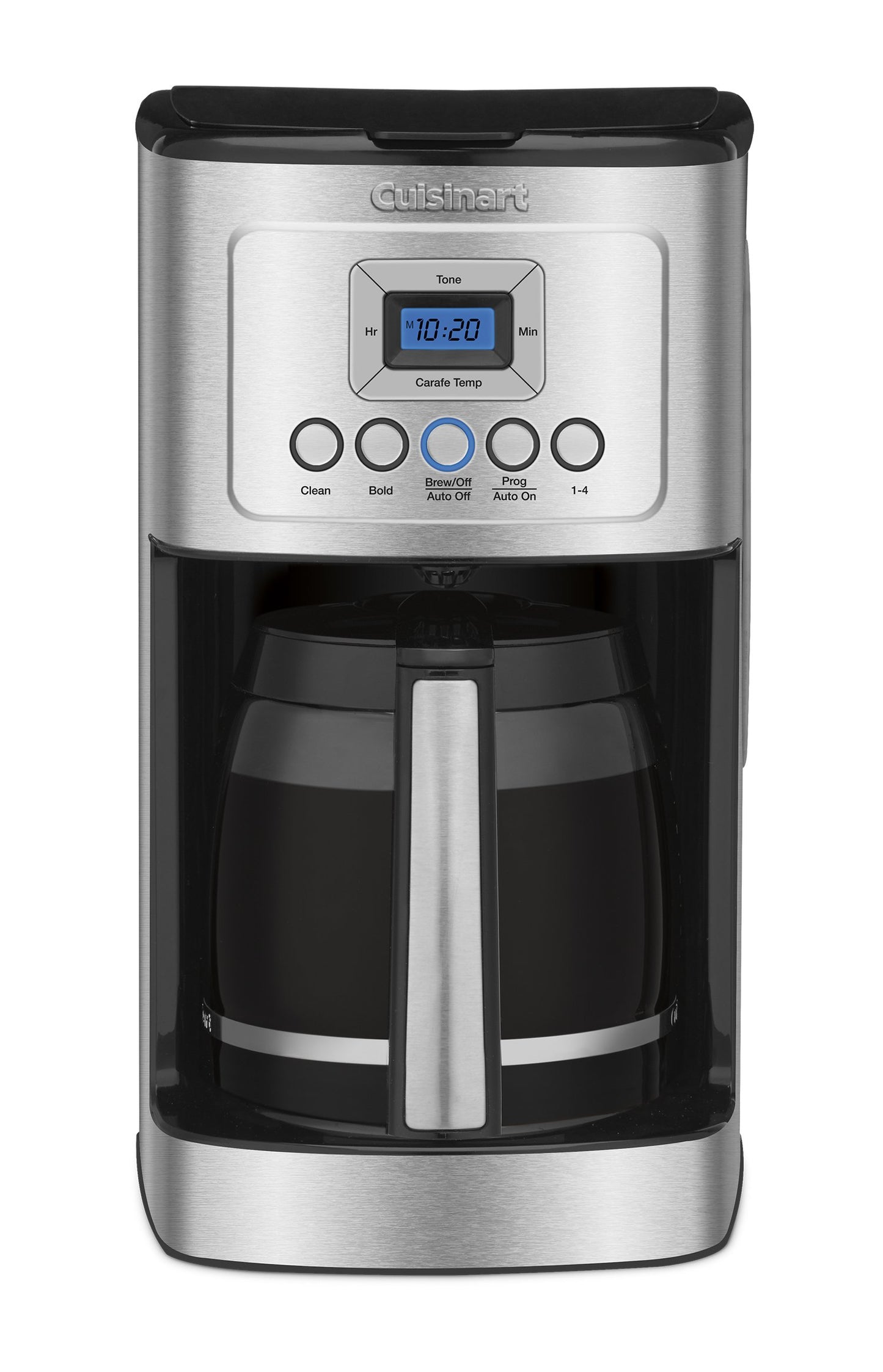 Cuisinart DCC-3200WP1 Perfectemp Kaffeemaschine, 14-Tassen-Glas, weiß 