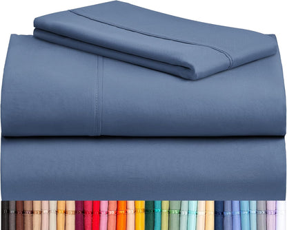 LClub Luxury 4-Piece Cooling Microfiber Sheet Set