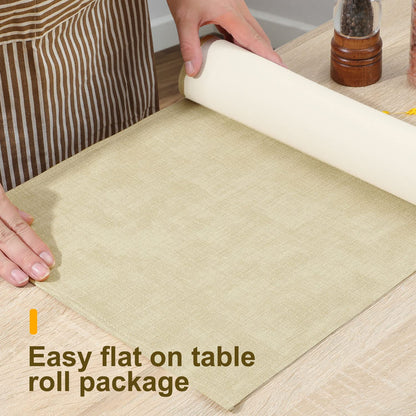 Wipeable Table Runner – Thick Farmhouse-Style Runner for Kitchen, Bedroom, Living Room, Indoor & Outdoor Use