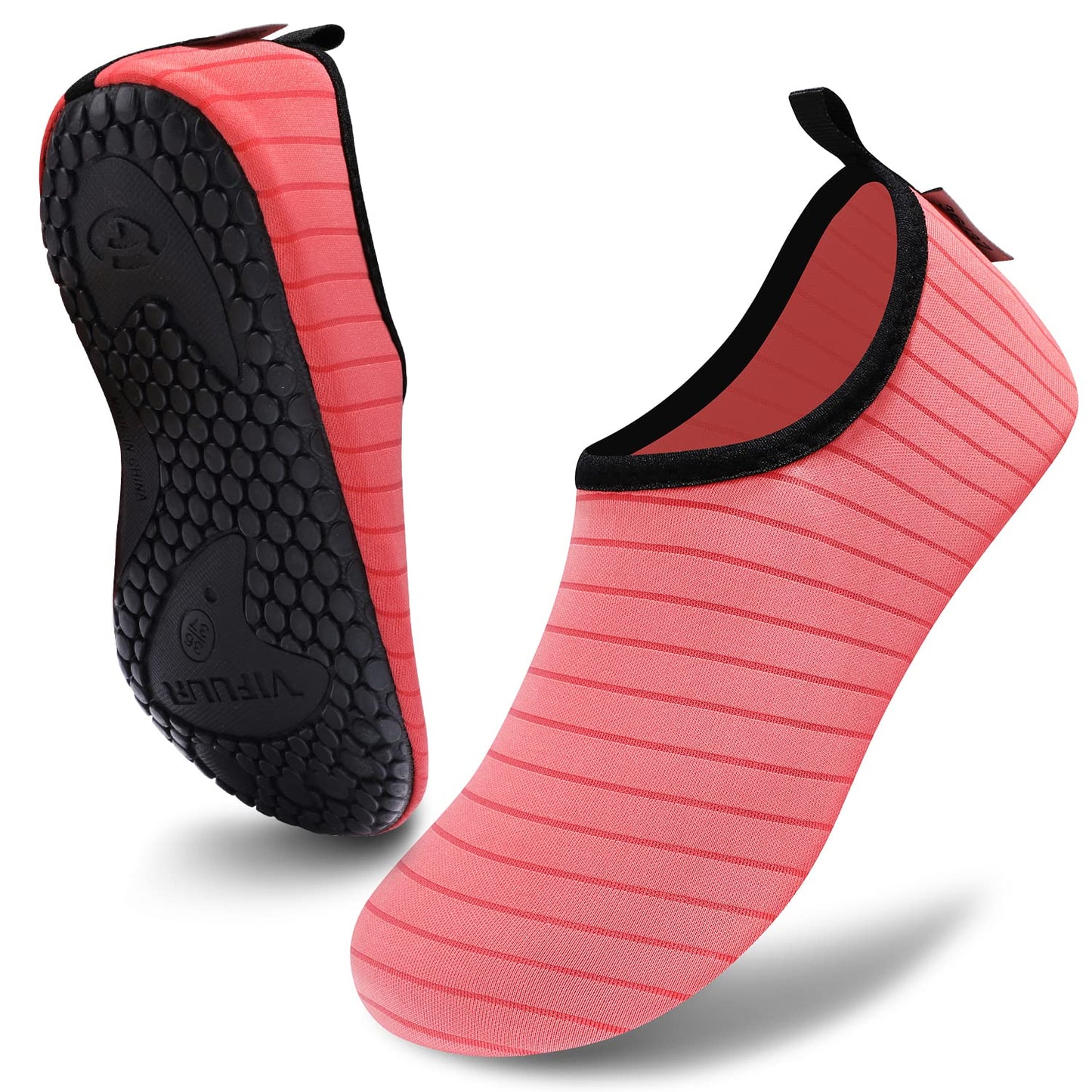 VIFUUR Wassersportschuhe Barfuß Schnelltrocknende Aqua-Yoga-Socken Slip-on für Männer Frauen