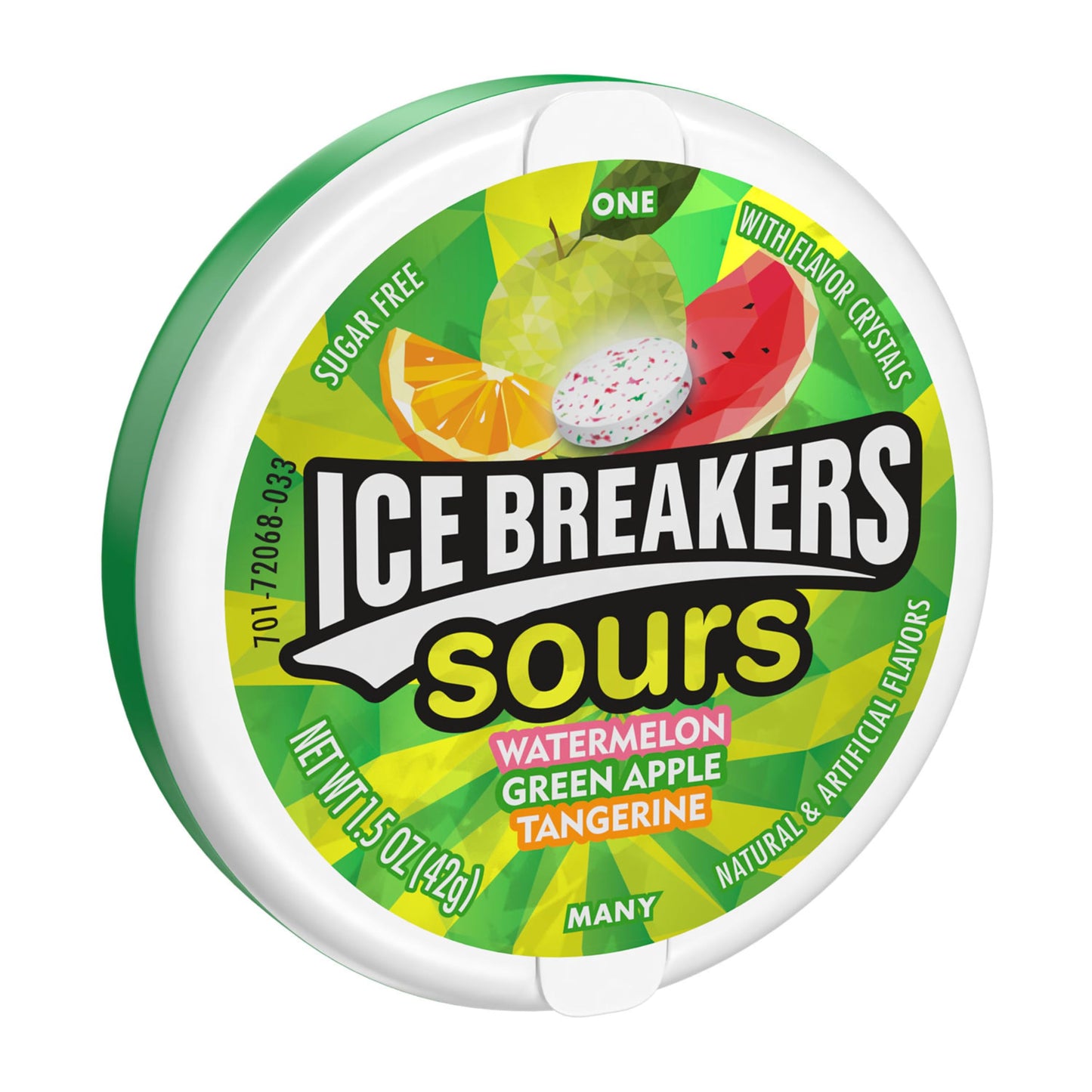 Ice Breakers Duo Fruit Plus Cool Cherry Sugar Free Mints Tins, 1.3 oz (8 Count)